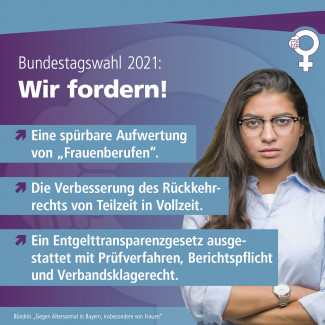 Equal Pay - Wir fordern!