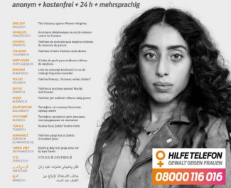 Plakat Hilfetelefon